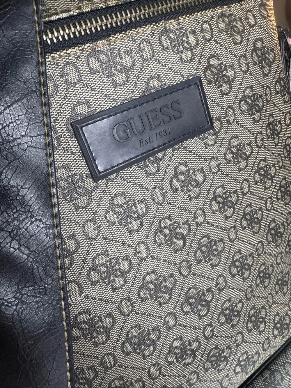 Guess Vezzola or Boston Monogram Crossbody Bag